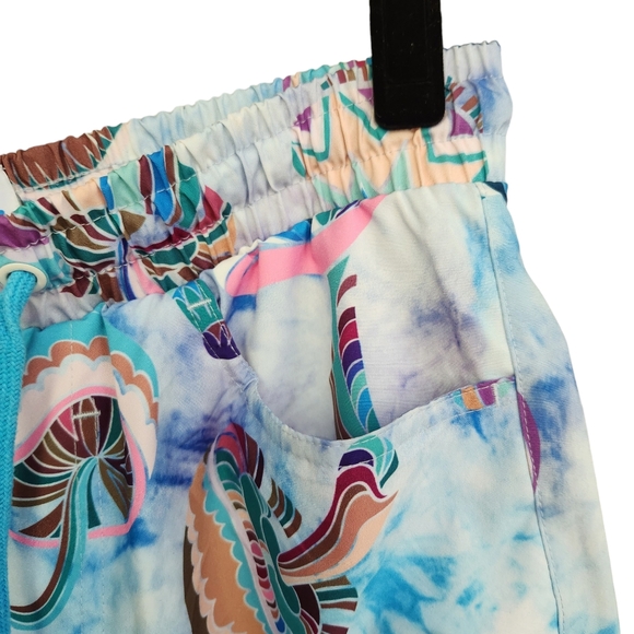 Fresh Prints of Bel Air Swim Trunks - Multicolored Space Mushrooms - Picture 4 of 6